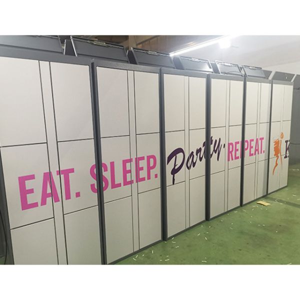 Buy Smart Outdoor Water-Proof Factory Parcel Locker Parcel Left Cabinet Intelligent Mail Parcel Delivery Locker at wholesale prices