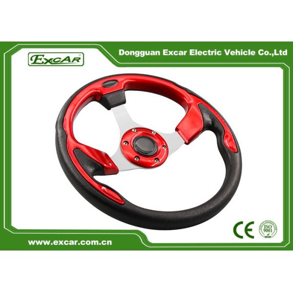 Universal Golf Cart Steering Wheel / Adapter For Club Car EZGO RXV TXT And Yamaha