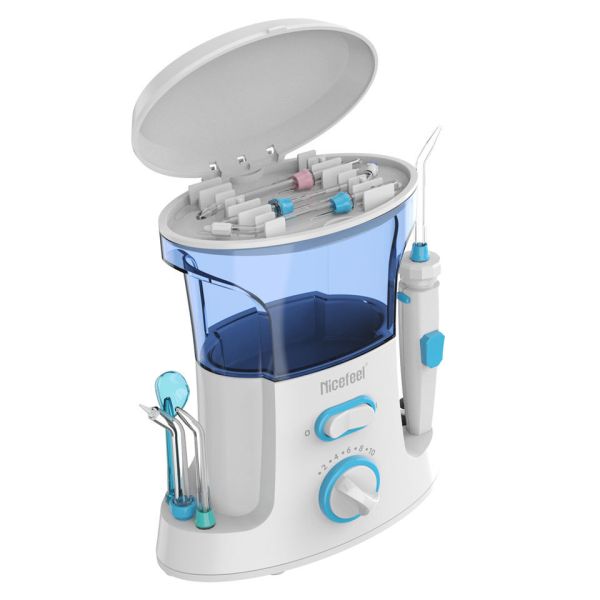 Fcc Shower Dental Flosser Countertop WaterProof Ipx7 Electric Water Flosser