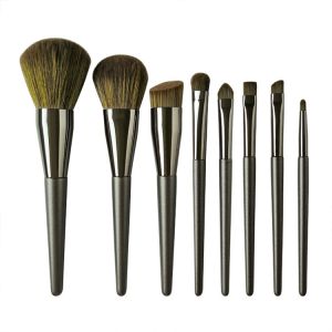 Synthetic Hair Full Face Makeup Brush Set