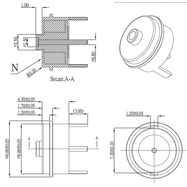 NdFeB N52 Round Male & Female Magnetic Power Connector For Gloves