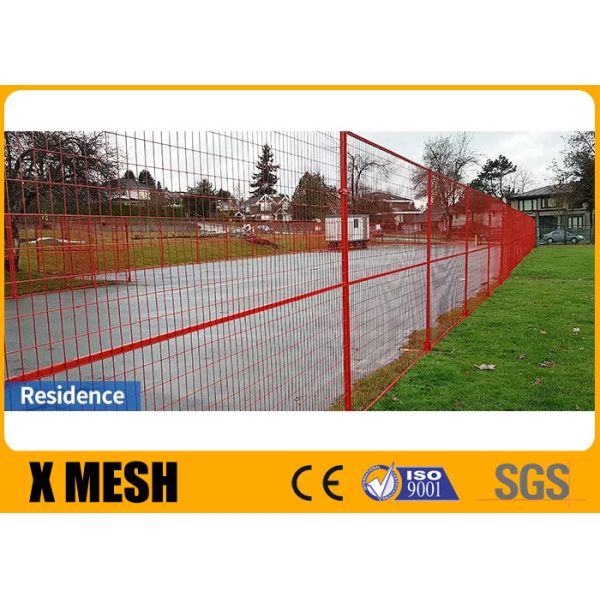 Buy 6ft Temporary Mesh Fence Canada Construction Panels Powder Coated at wholesale prices