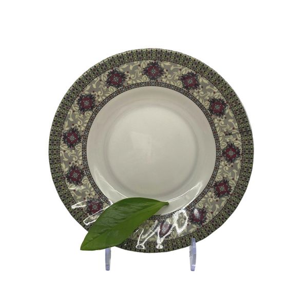 Buy 7" Melamine Salad Plate For Round And Deep Shape With Ripple at wholesale prices