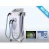 Medical 2000W 2 Handpieces IPL Hair Removal Machines , IPL Beauty Equipment CE Approved for sale