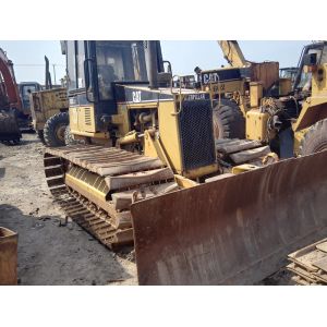Original Paint Used Crawler Bulldozer , D5C LGP Old Cat Dozers 5L Displacement