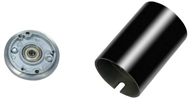 4575 High Power 35W Carbon Brush Motor 12V 24V 7000rpm For Medical Device