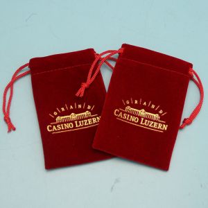 Promotion Handmade Beautiful Mini Felt Drawstring Packaging Velvet Pen Bag