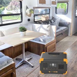 Portable Power Pack with AC/DC/USB Output MPPT Charge Controller for Solar