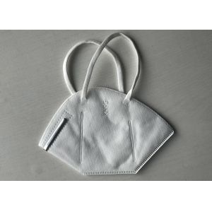 Disposable Protective Nonwoven KN95 Face Mask / Folding Half Face Mask