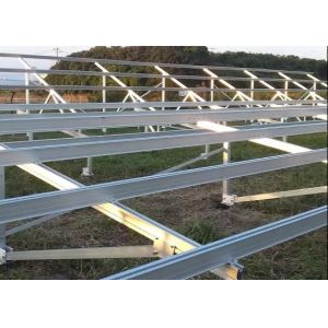 Anodized Silver Aluminum Solar Panel Frame Extrusion Profile T6
