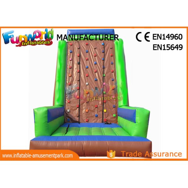 Big Inflatable Sports Games Outdoor Air Rock Climbing Wall CE UL SGS