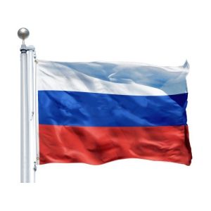 Buy cheap Promotional Custom Polyester Flags , 100D Russia National Flag 90*150cm from wholesalers