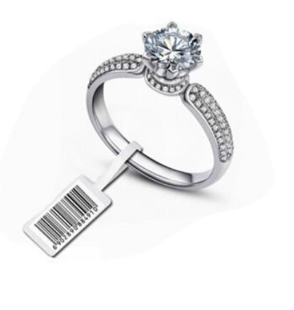Buy UHF RFID Jewelry Label R6P Chip For Ring R6P Chip Material at wholesale prices
