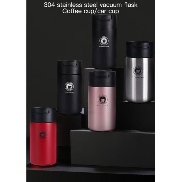 16oz 12oz 10 Oz Insulated Tumbler Mugs For Sale Double Wall Portable Coffee Water Bottle Metal Thermos Flask