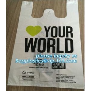 En13432 Certified Custom Printed Wholesale Biodegradable Compostable Plastic