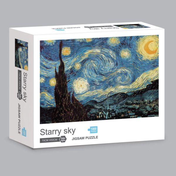 Buy Custom 1000pcs Famous Paintings Jigsaw Puzzles Famous Art Puzzles at wholesale prices