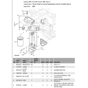 Diesel Engine Generator Parts JH100 - JH250