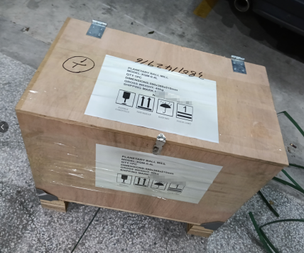 Planetary Ball Mill close-up