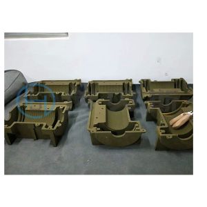 Green / Resin Sand Foundry Molding Machine Horizontal Parting