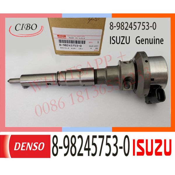 Buy 8-98245753-0 ISUZU Fuel Injector For Trooper 3.0 4JX1 8-97192596-3 8-98245754-0 8-98245753-0 at wholesale prices
