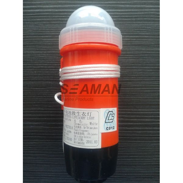Marine Life Jacket Light Dry Battery / SeaWater Battery Operated Emergency