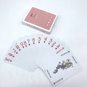 Flexible Custom Casino Poker Cards 63*88mm 57*87mm Customized