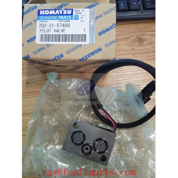 High quality komatsu loader WA450 WA470 WA500 Hydraulic pump pilot valve 702-21-57400 702-21-57500 702-21-57600