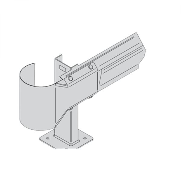 Road Traffic Safe Zinc Coated 550G/M2 USA Standard Highway Guardrail Customized