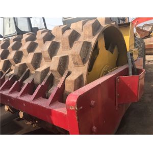 China used dynapac ca301d compactor with pad foot/original ca30d road roller with low price WITH SHEEPFOOT on sale