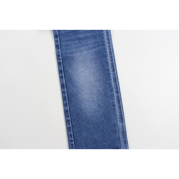 Wholesale 100% Cotton Dark Blue Rigid Denim Fabrics For Jeans