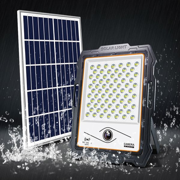 2020 New Design100w 200w 300w 400w solar led flood light with WIFI 4G Control