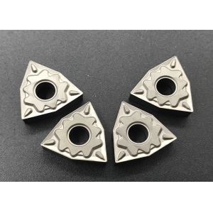 WNMG080408MT Cermet Inserts , Milling Inserts With TiCN Better RedHardness