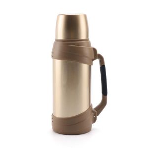 Quality 2.0L Double Wall Vacuum Travel Pot For Cooking Large Thermos Travel Flask Keeps Cold Up To 72 Hours for sale