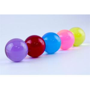 Colorful Clear Acrylic Ball Large Resin Acrylic Clear Balls