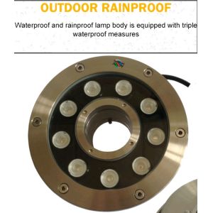 15W Pond IP68 Waterproof Fountain Lights