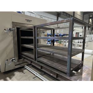 Precision Temperature Control Hrf1350-06 Hot Air Trolley Furnace + Online