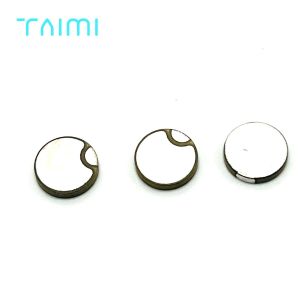 10*2mm Flanged Piezoelectric Ceramic Disc Energy Exchange Piezoelectric Ceramic