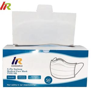 MOQ 1box/50pcs 3 Ply Mask Disposable Face Mask
