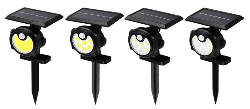 Landscape Cri70 Pir Sensor Solar Light For Yard Hotel