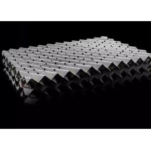SS316 Low Resistance Metal Structured Packing For Stripping / Scrubbing
