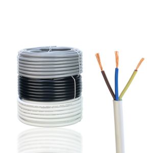 Industrial SNI/VDE Approved H03vv-f/h05vv-f/h07vv-f Flexible PVC Jacket 3x1.5mm2