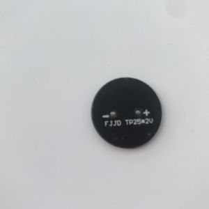 Small 28mm Round Solar Panels Polysilicon Solar cell Solar system solar garden