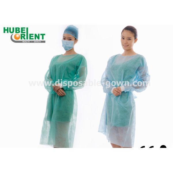 Buy OEM Anti Splash Polypropylene SMS Disposable Isolation Gowns at wholesale prices