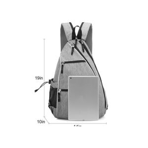 Sling Pickleball Racket Bag Lightweight With Drawstring Hence Hook