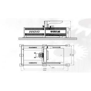 Dusting Loosing Aligning Pile Turners 1450mm Automatic