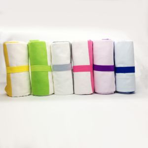 Summer Striped Beach Towel Sublimation Microfiber for Swimming Pool