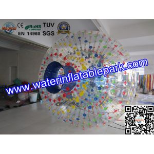 Durable Colorful Inflatable Body Zorbing Ball / Inflatable Human Hamster Ball