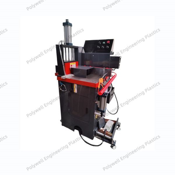 Buy 380V Aluminium Profiles Band Saw Cutting Machine Plastic Bar Cutter at wholesale prices