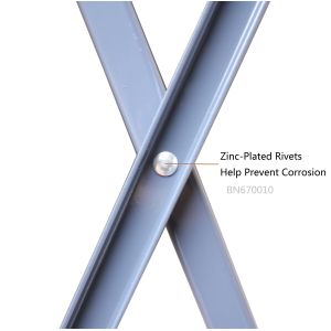 Bi Fold Industrial Steel Folding Security Gates , Warehouse Retractable Security