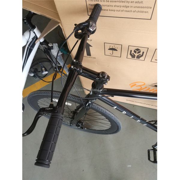 Shimano Gear Hard Frame Disc Brake OEM Chromoly 4130 Frame Mens Adult Hybrid City Cruiser Bicycle Road Bike